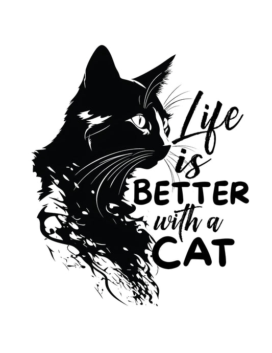 Life is Better with a Cat