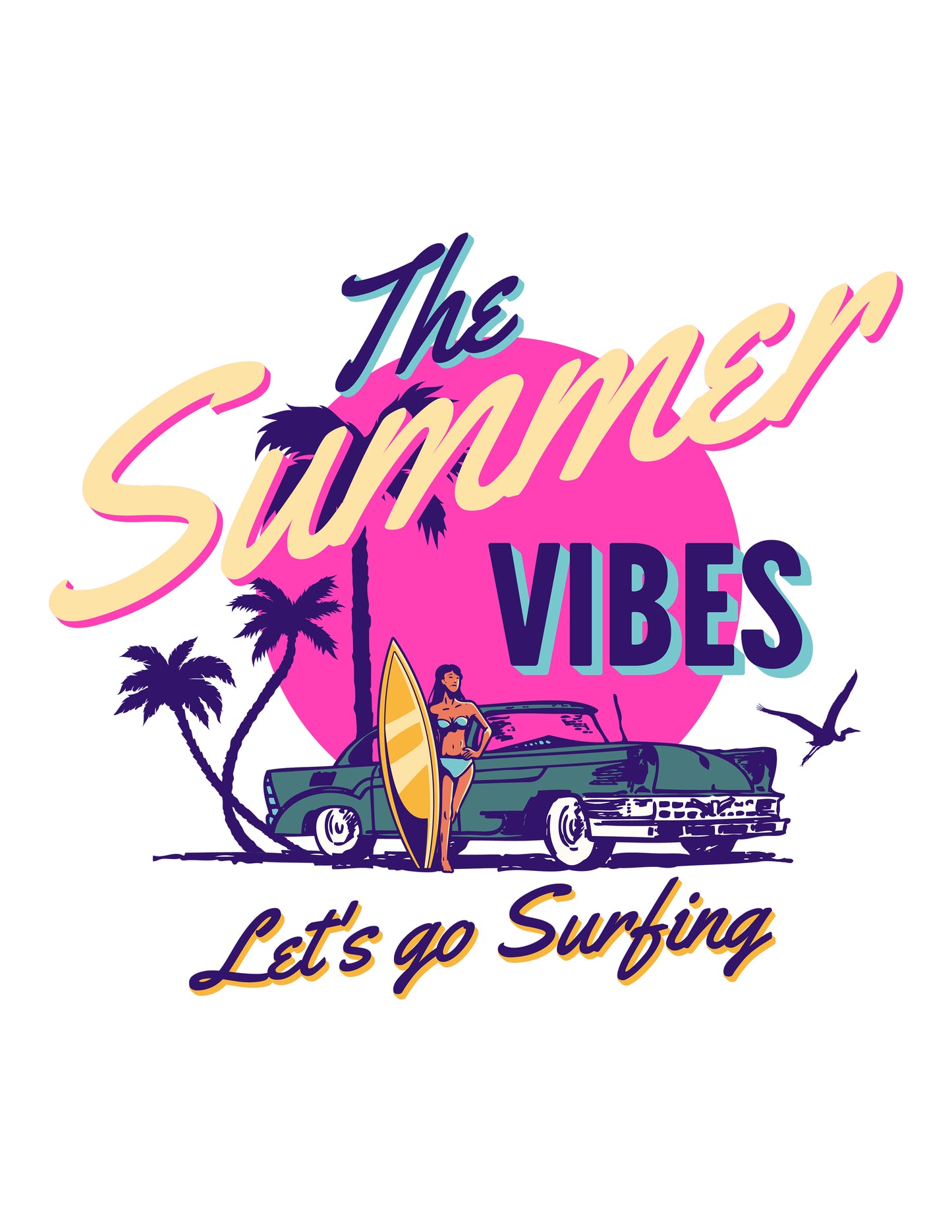 The Summer Vibes, Let's Go Surfing