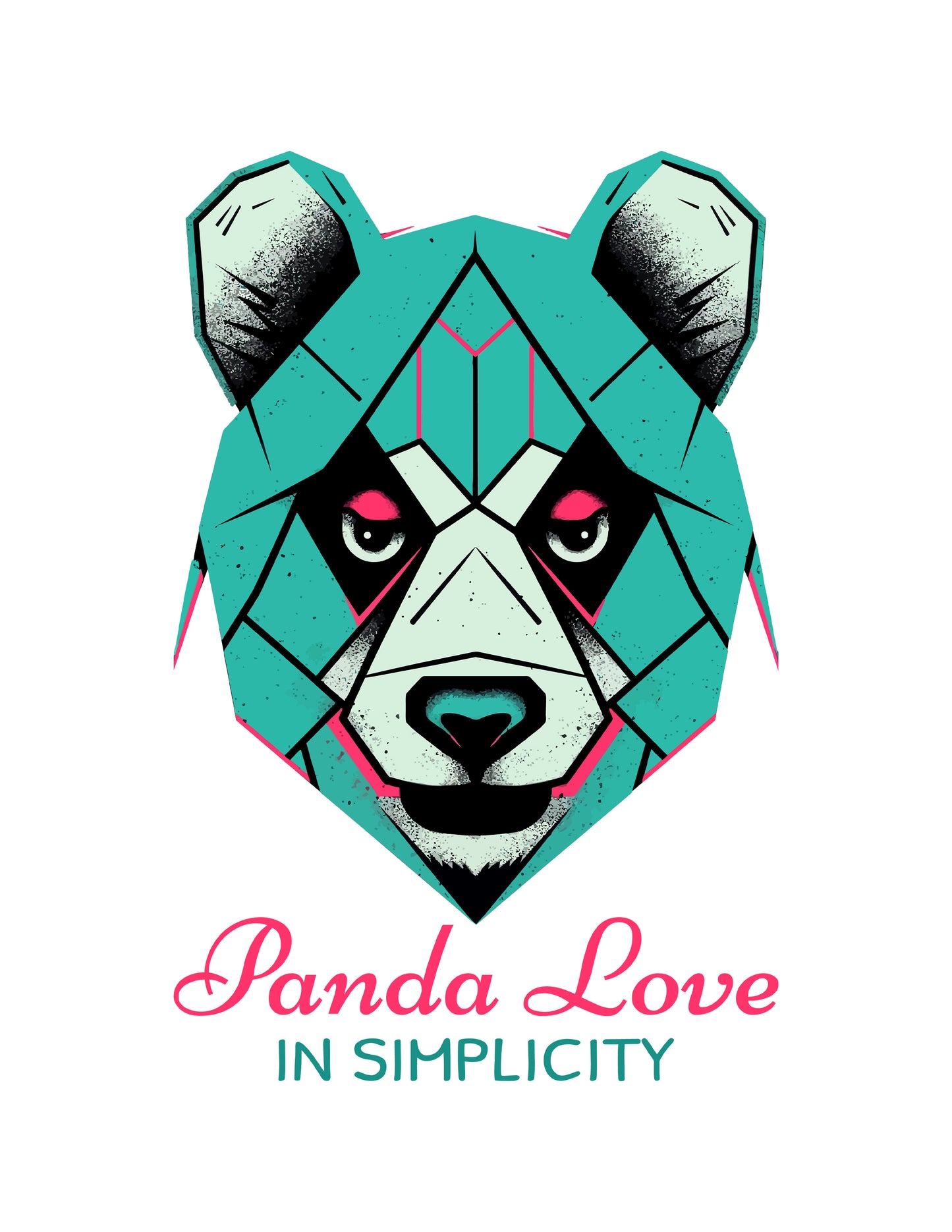 Panda Love In Simplicity