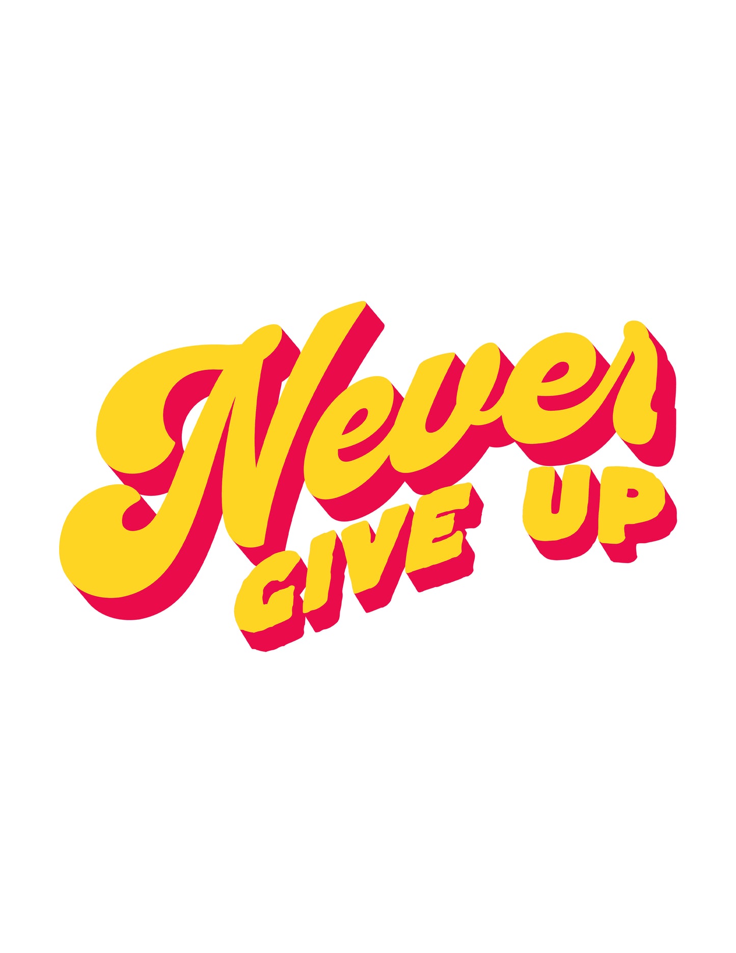 Never Give Up