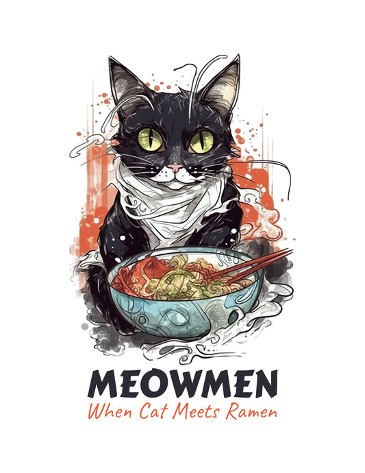 Meowmen When Cat Meets Ramen