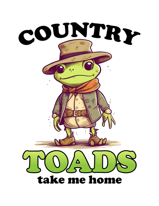 Country Toads Take Me Home