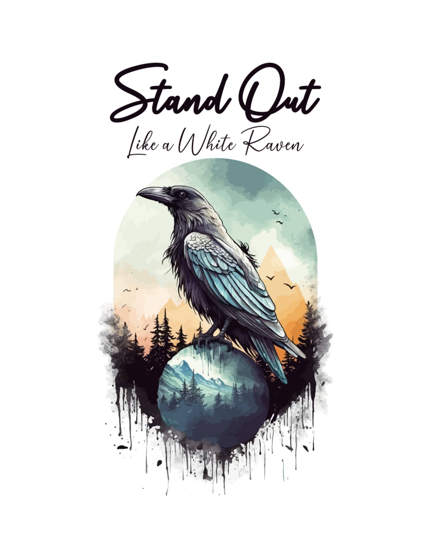 Stand Out Like A White Raven