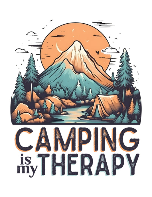 Camping Is My Therapy